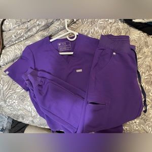 Royal purple jogger set